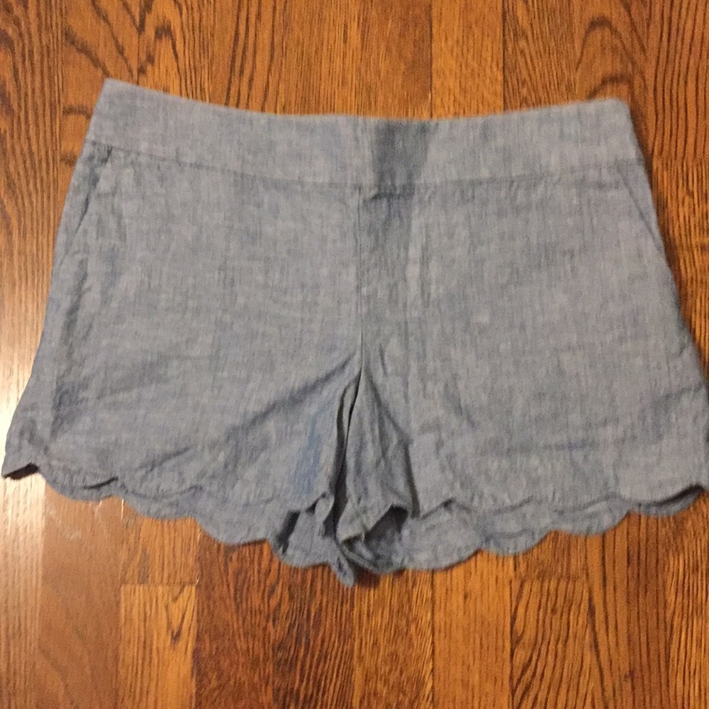 Loft Rivera chambray shorts